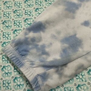 Be kind blue and white kids sweatpants